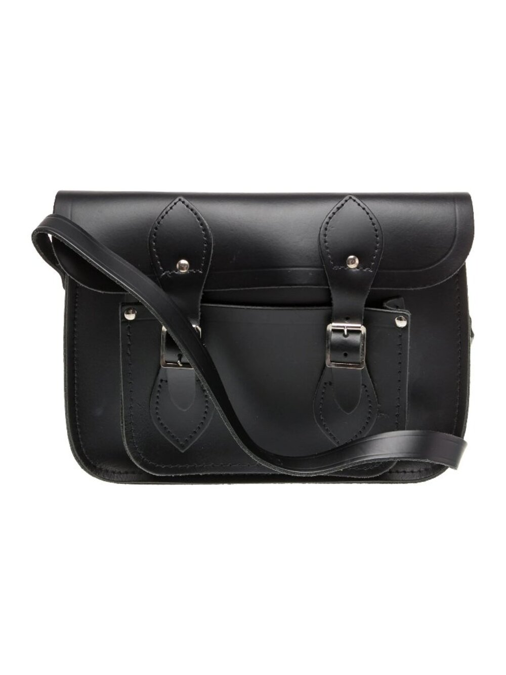 The Cambridge Satchel Company Black Leather Messenger Bag